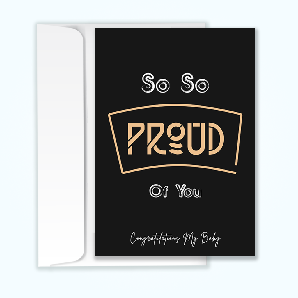 Occasions to Send a Greeting Card 
Congratulations Greeting Card By Loowie Ideas